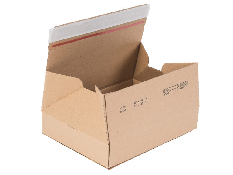 SmallFix - kartony wysyłkowe z paskiem klejonym 305x215x37