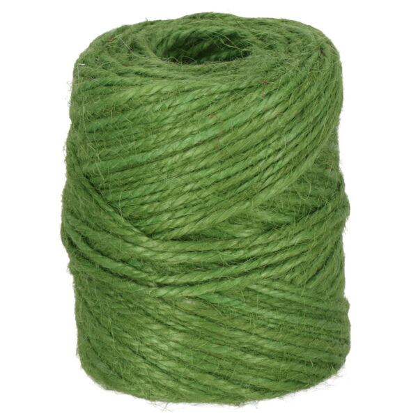 Sznurek jutowy zielony 2mm/50m 100g