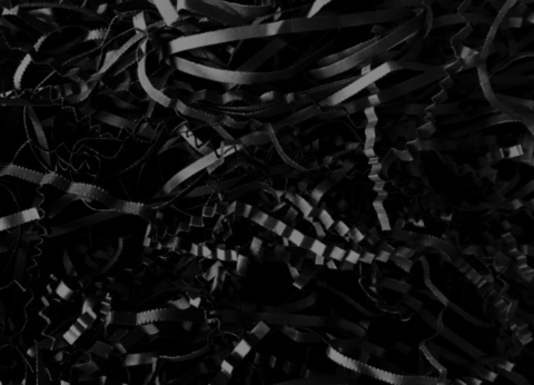 Wypełniacz papierowy czarny 1kg