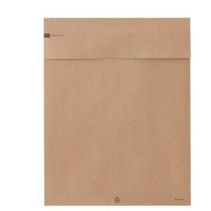 Koperta papierowa zwrotna 480x380x80mm brązowa - obrazek 2