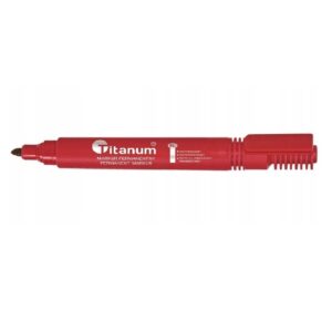 Marker permanentny czerwony 2,5mm