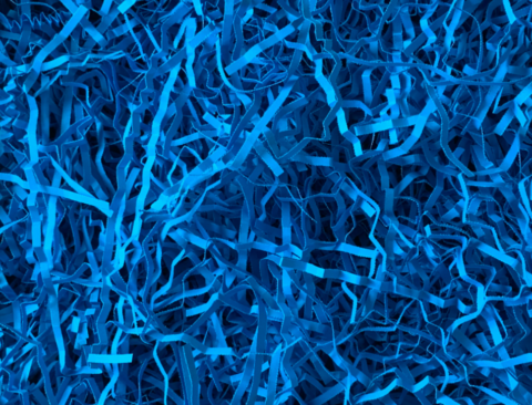 Wypełniacz papierowy niebieski 1kg