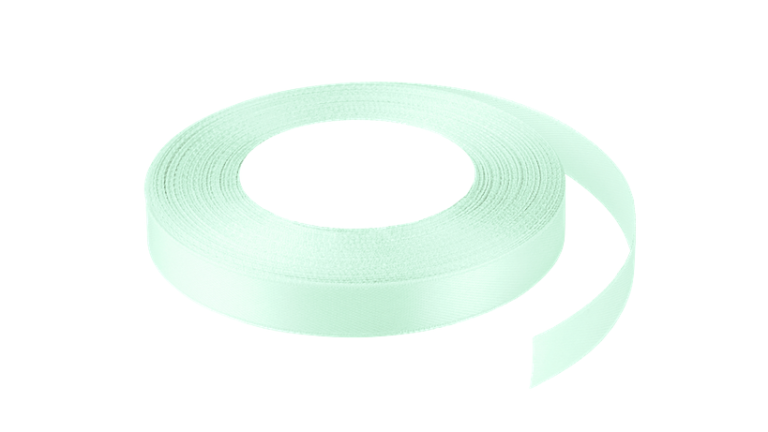Wstążka satynowa 1,2cm x 32m Miętowa